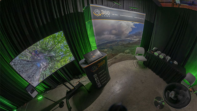 360 Labs Booth at EarthxInteractive