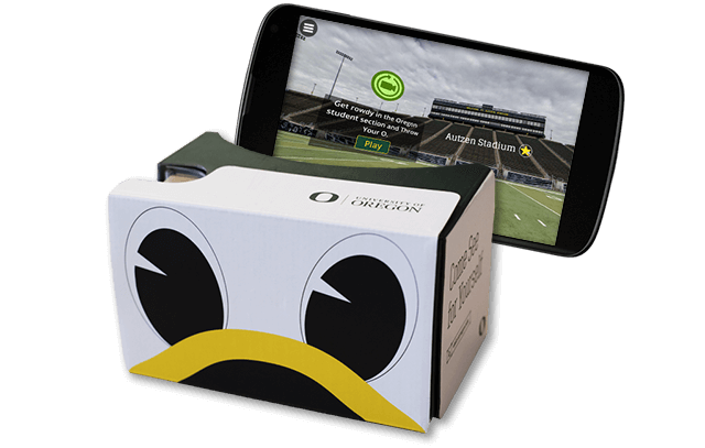 University of Oregon - UO360 Google Cardboard