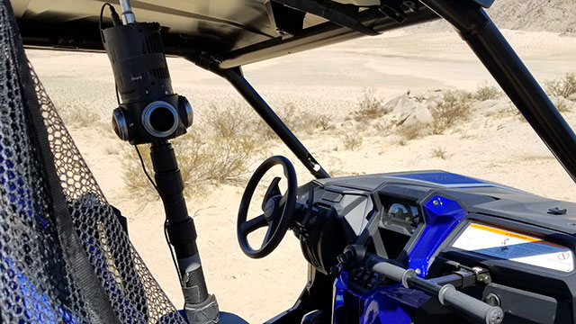 Z-cam S1 Pro with POV Position in UTV