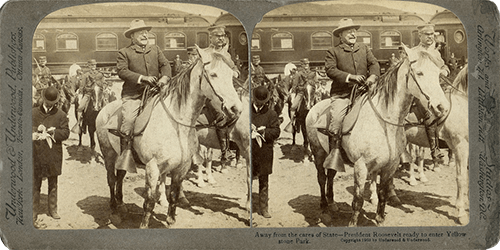 Theodore Roosevelt Stereograph