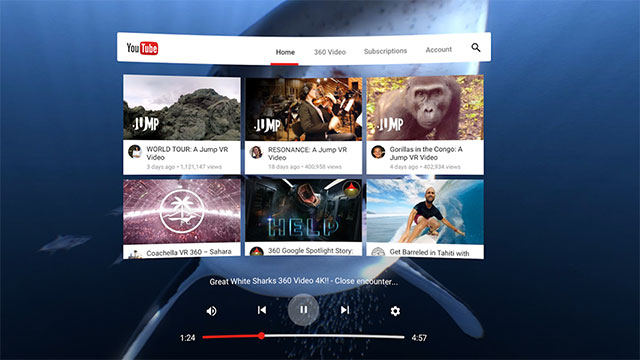 YouTube VR App